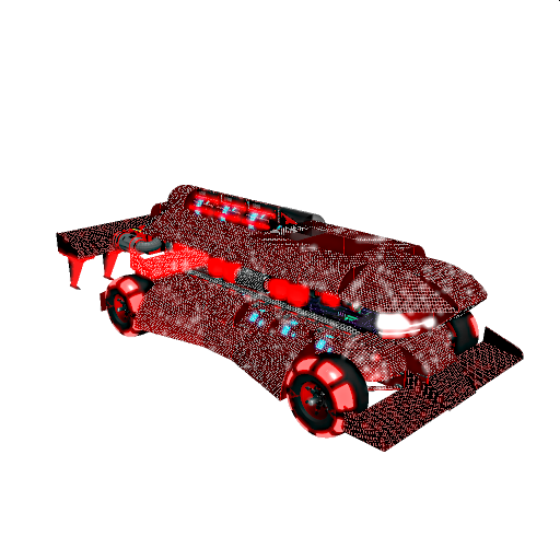 Iced Out Neon Red