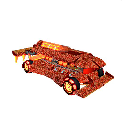 Iced Out Neon Orange