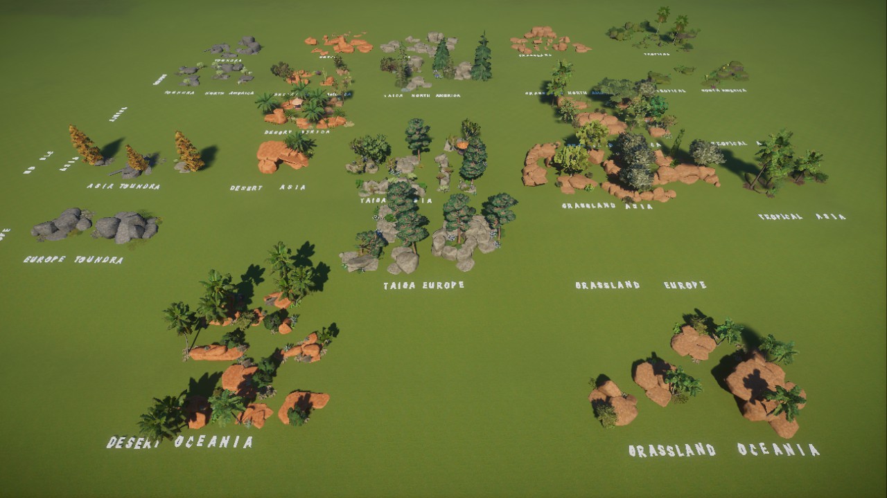 Rock scenary pack (Basic version)