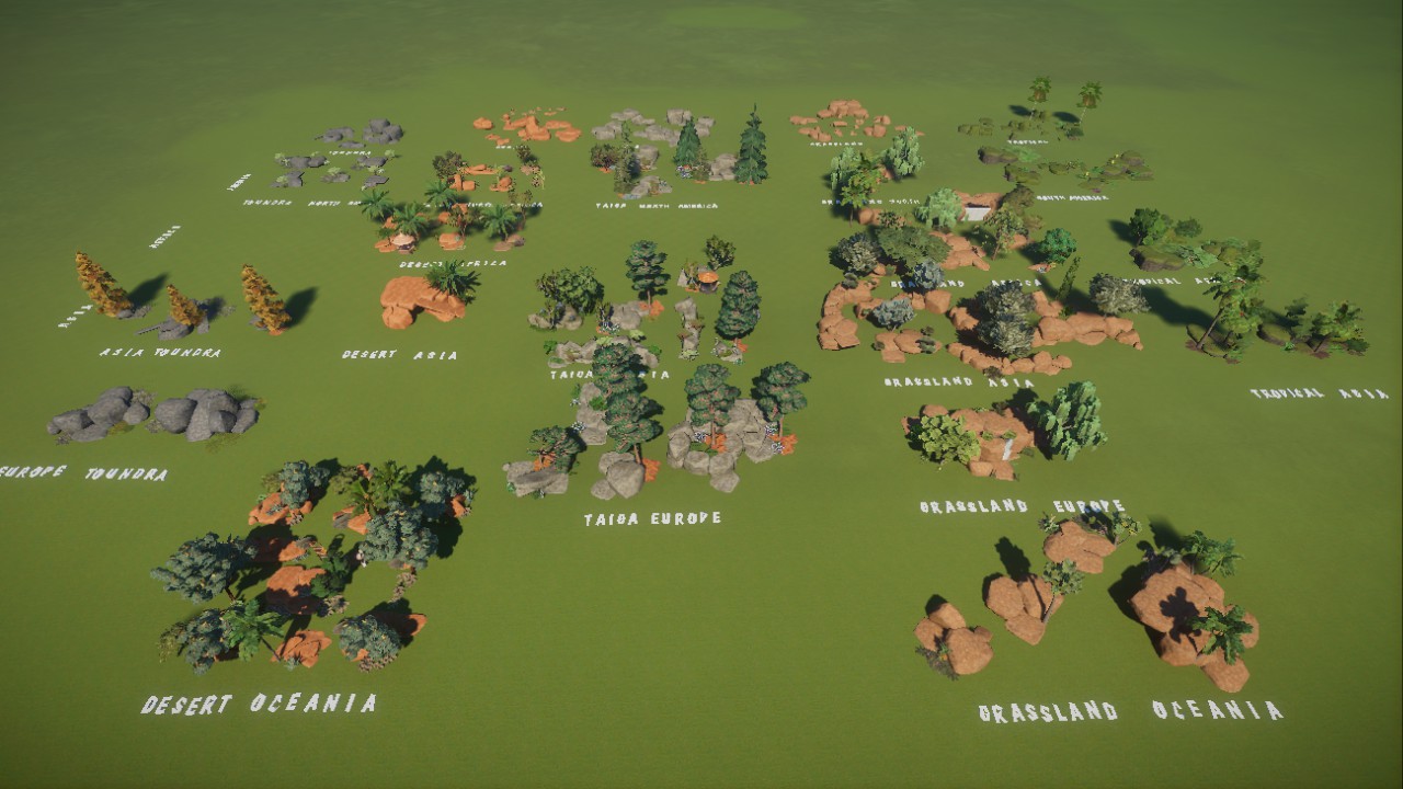 Rock scenary pack (DLC needed)