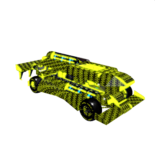 Hyper car Toxic Waste Skin