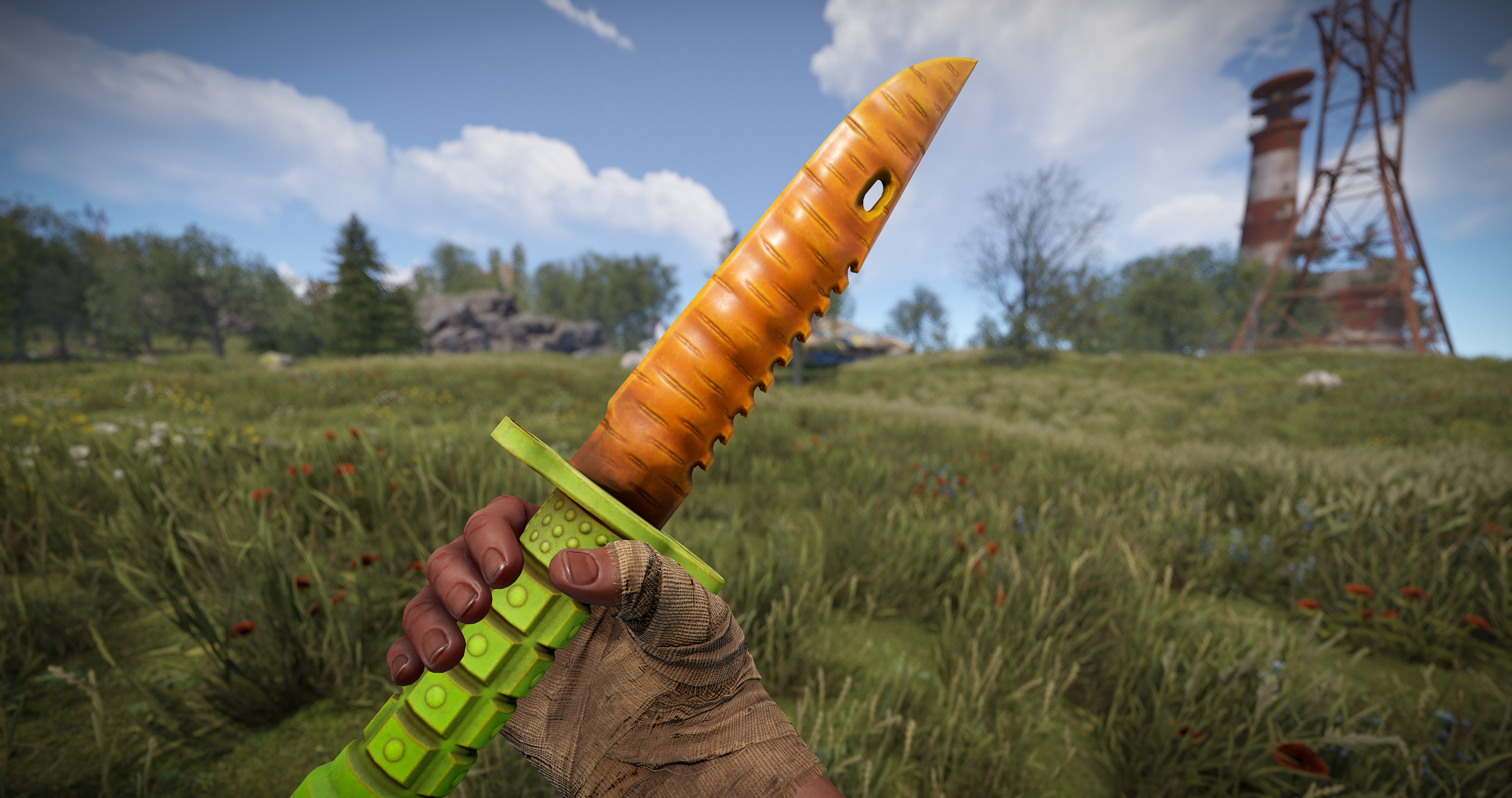 Carrot Combat Knife thumbnail 2