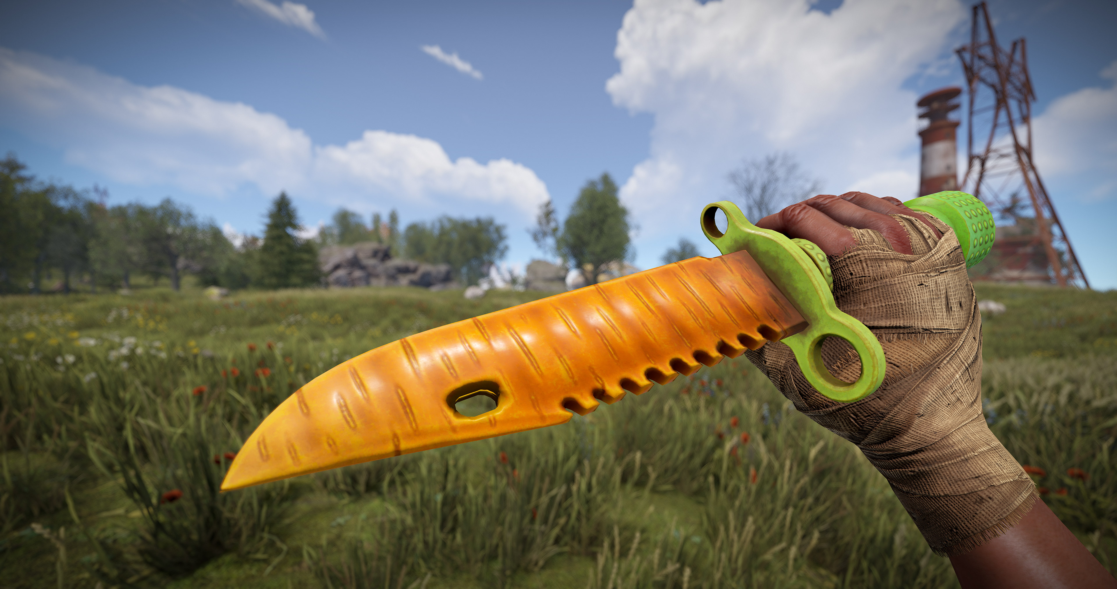 Carrot Combat Knife thumbnail 3