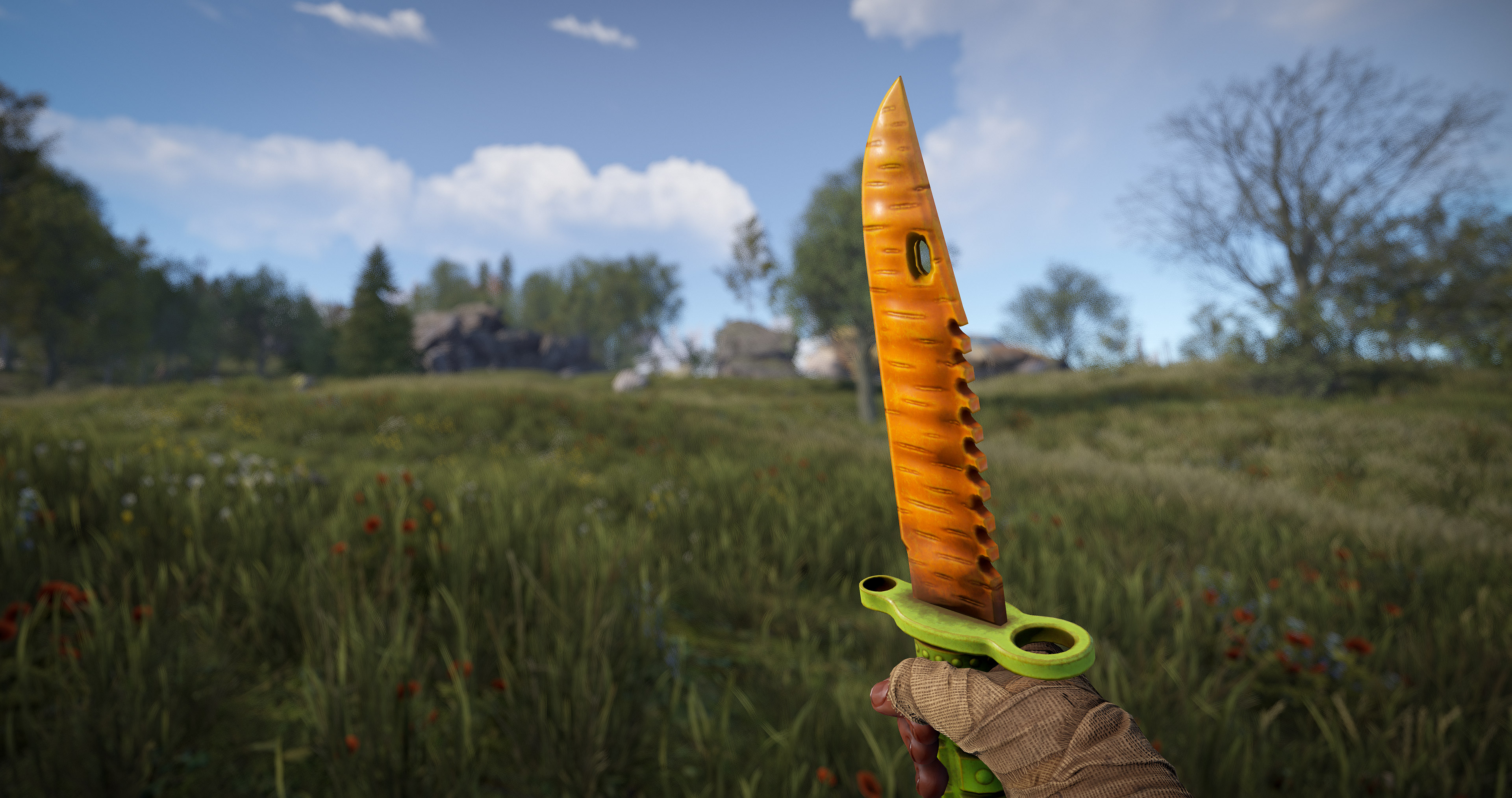 Carrot Combat Knife thumbnail 5