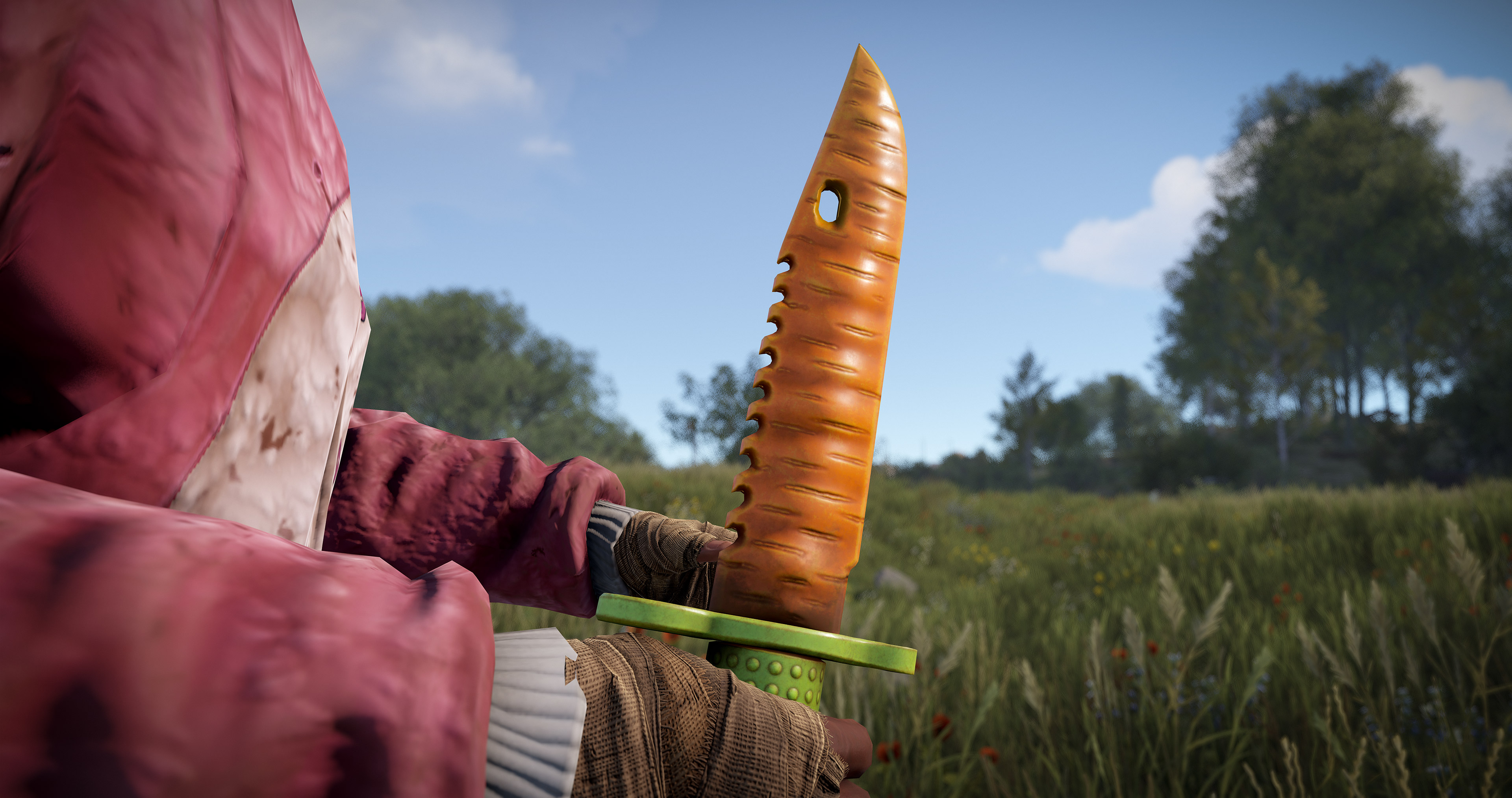 Carrot Combat Knife thumbnail 4
