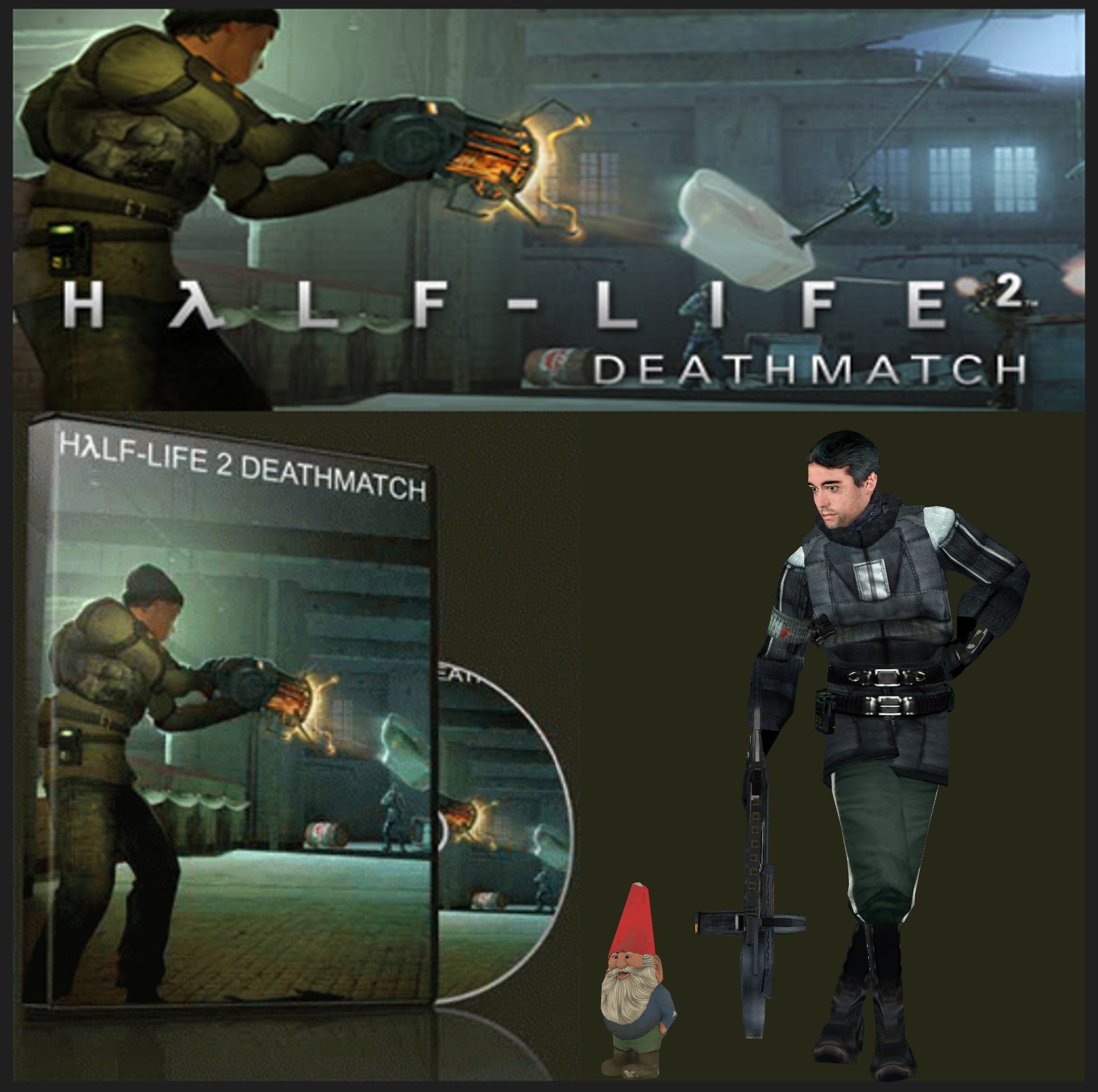 HL2DM: 3D Animated Background/Start Screen Menu