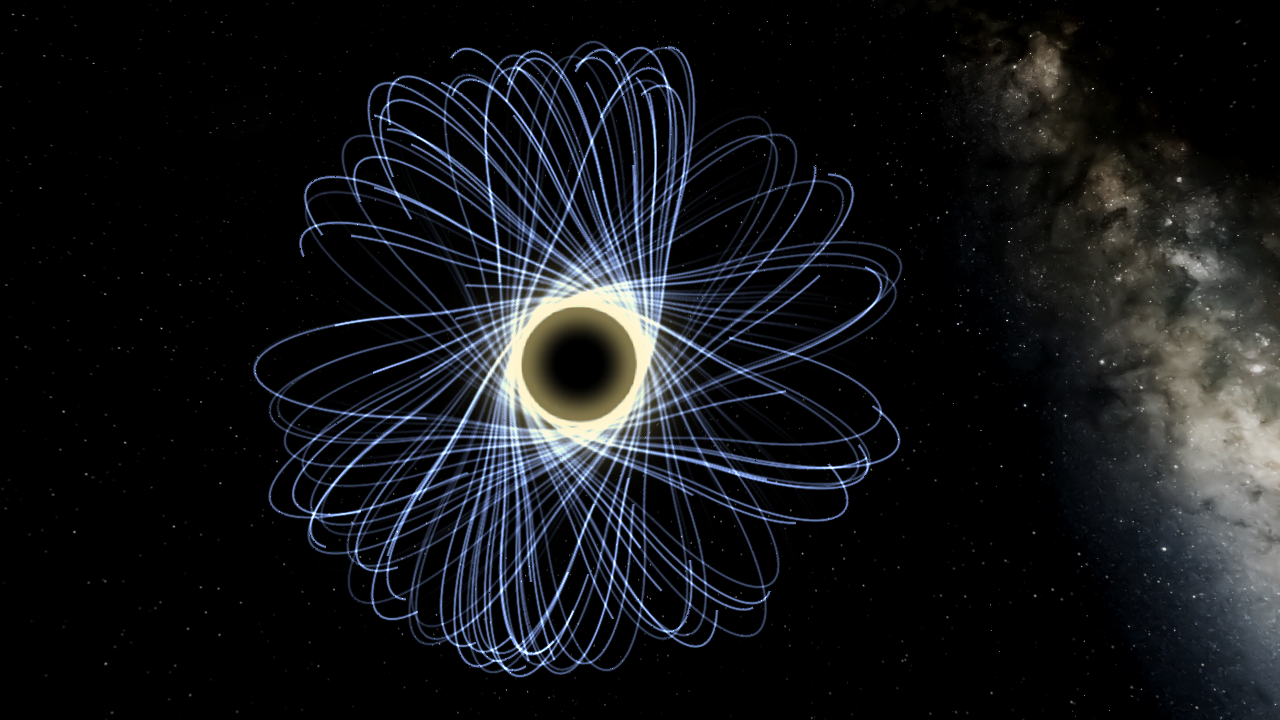 Cool Flower Shaped Orbits