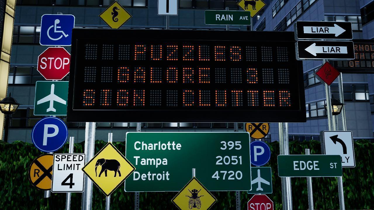 Puzzles Galore 3: Sign Clutter