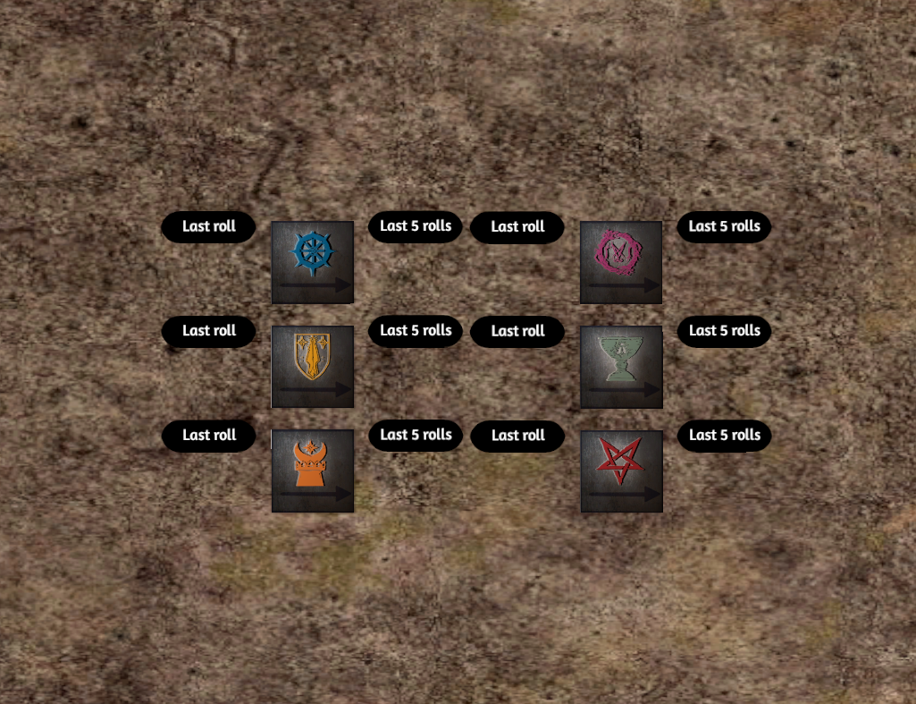 Trench Crusade Dice rollers