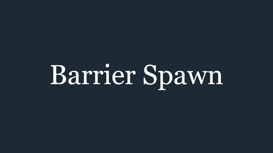 Barrier Spawn