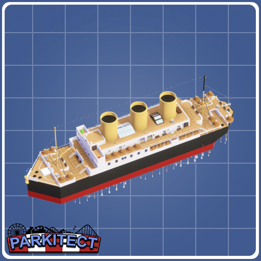 Ship - SS Imperator - Hamburg America Line (kg)