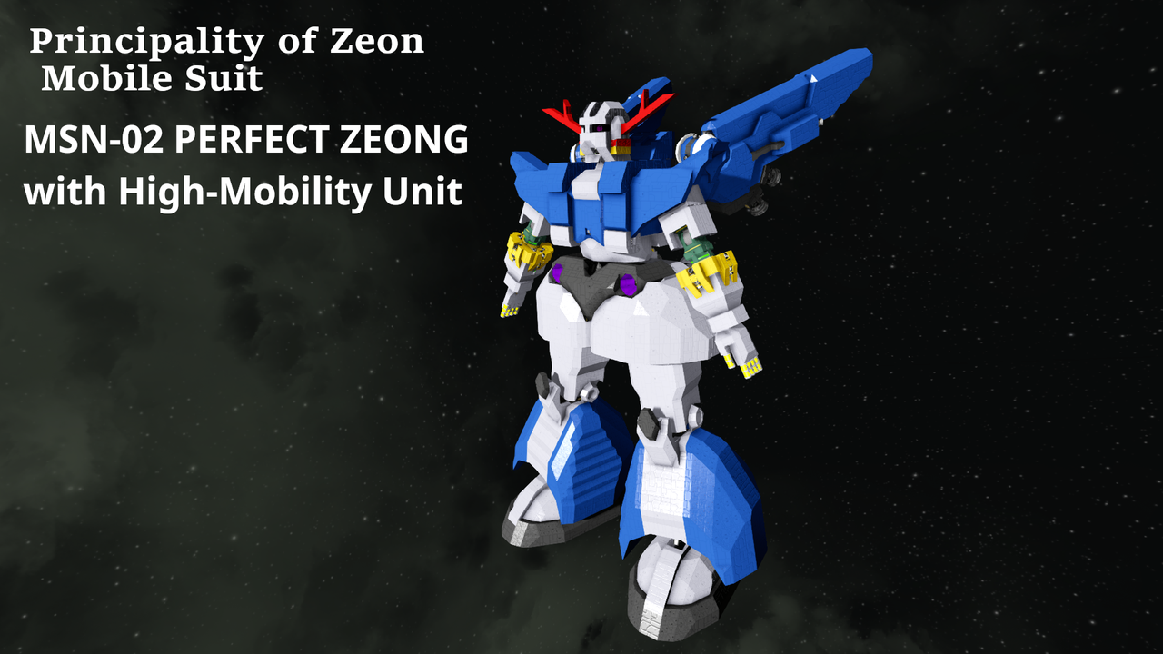 MSN-02 PERFECT ZEONG HIgh-Mobility Type