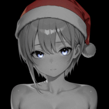 ichika nakano dark background / colored 4K +18 (3 versions)