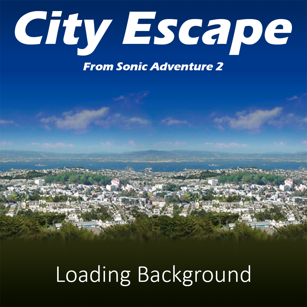 City Escape Background - Sonic Adventure 2