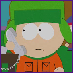 kyle! south park!!