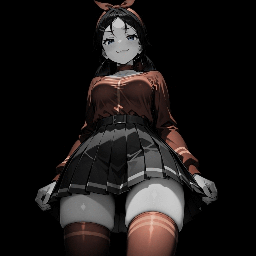 mita miside dark background / colored 4K (5 versions)