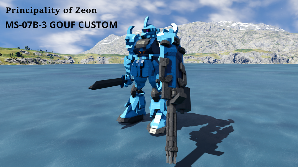 MS-07B-3 GOUF CUSTOM