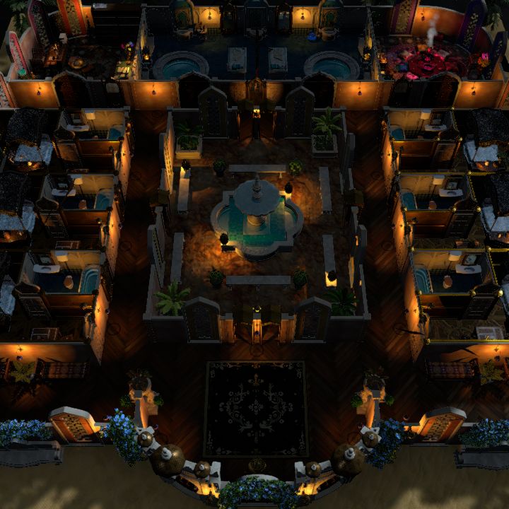 Brothel in the desert | First Floor
