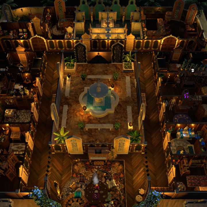 Brothel in the desert | Second floor
