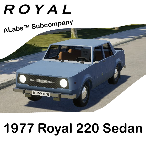 ALabs™ Royal™: 1977 Royal 220 Sedan