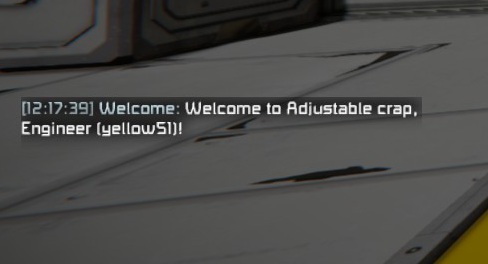 Welcome message script preview