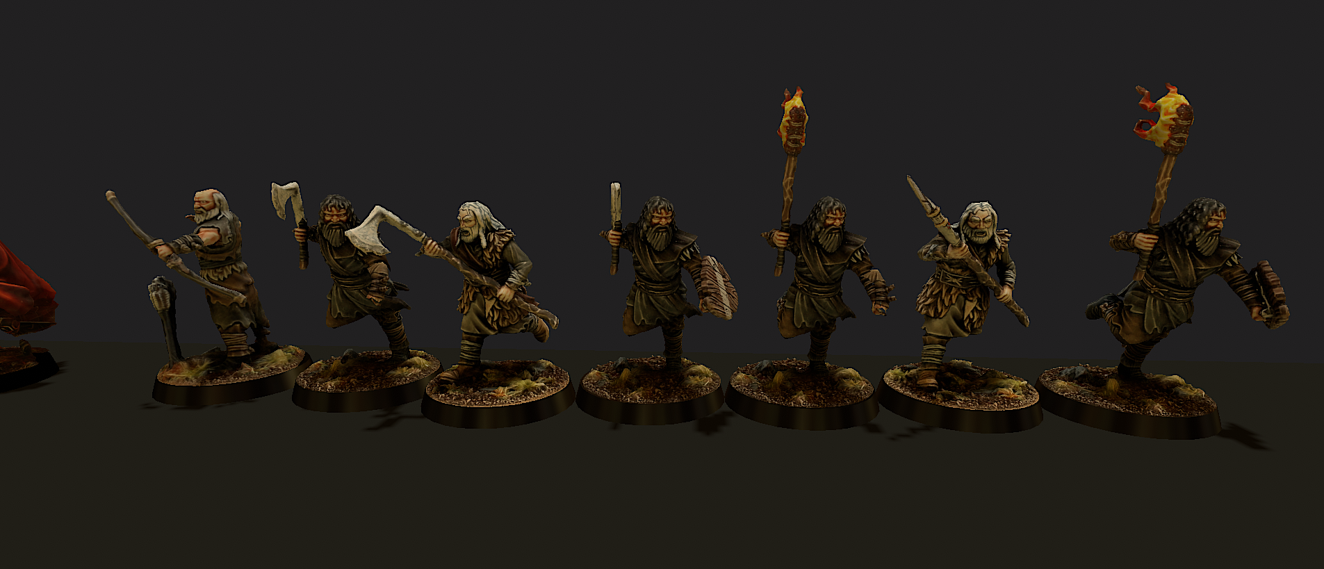 MESBG: Models New Wild Man of Dunland w/ stats