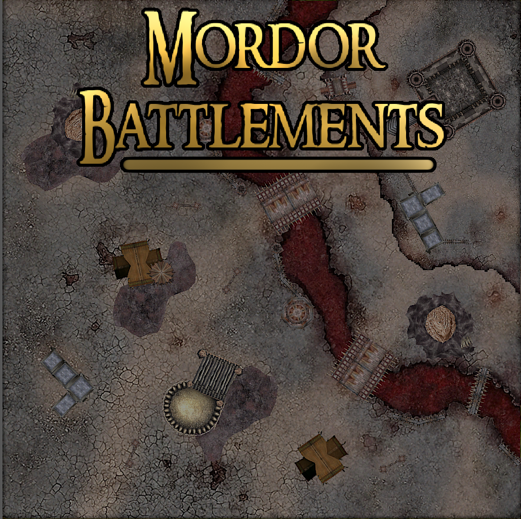 Mordor Battlements