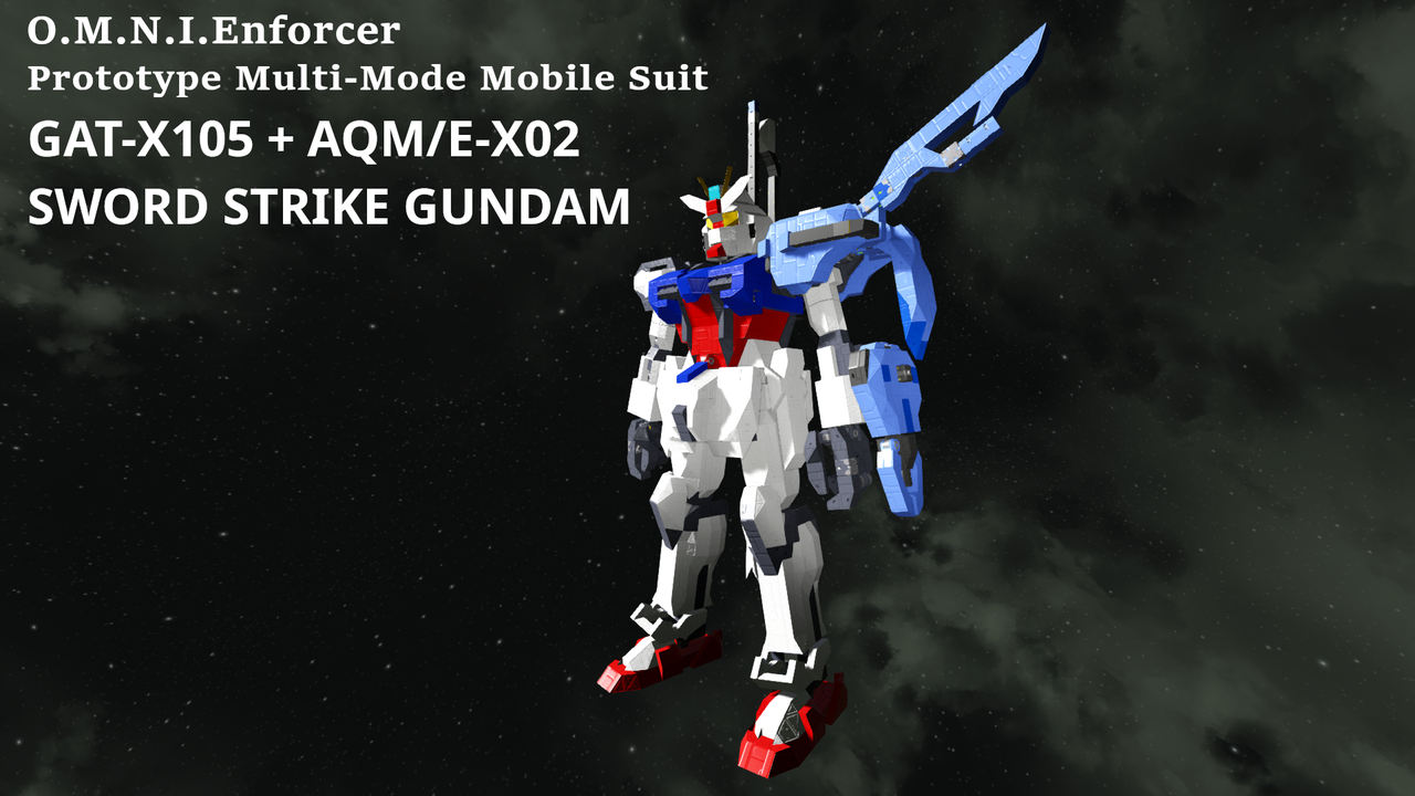 GAT-X105+AQME-X02 SWORD STRIKE