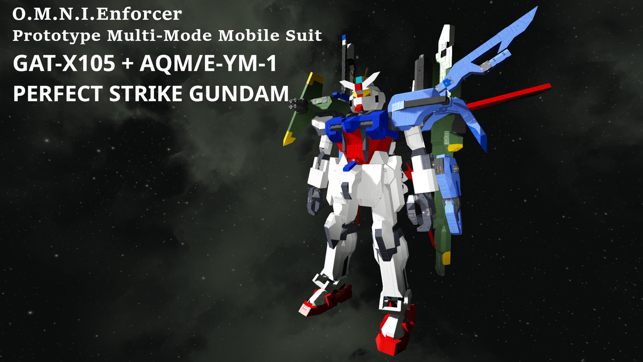 GAT-X105+AQME-YM-1 PERFECT STRIKE