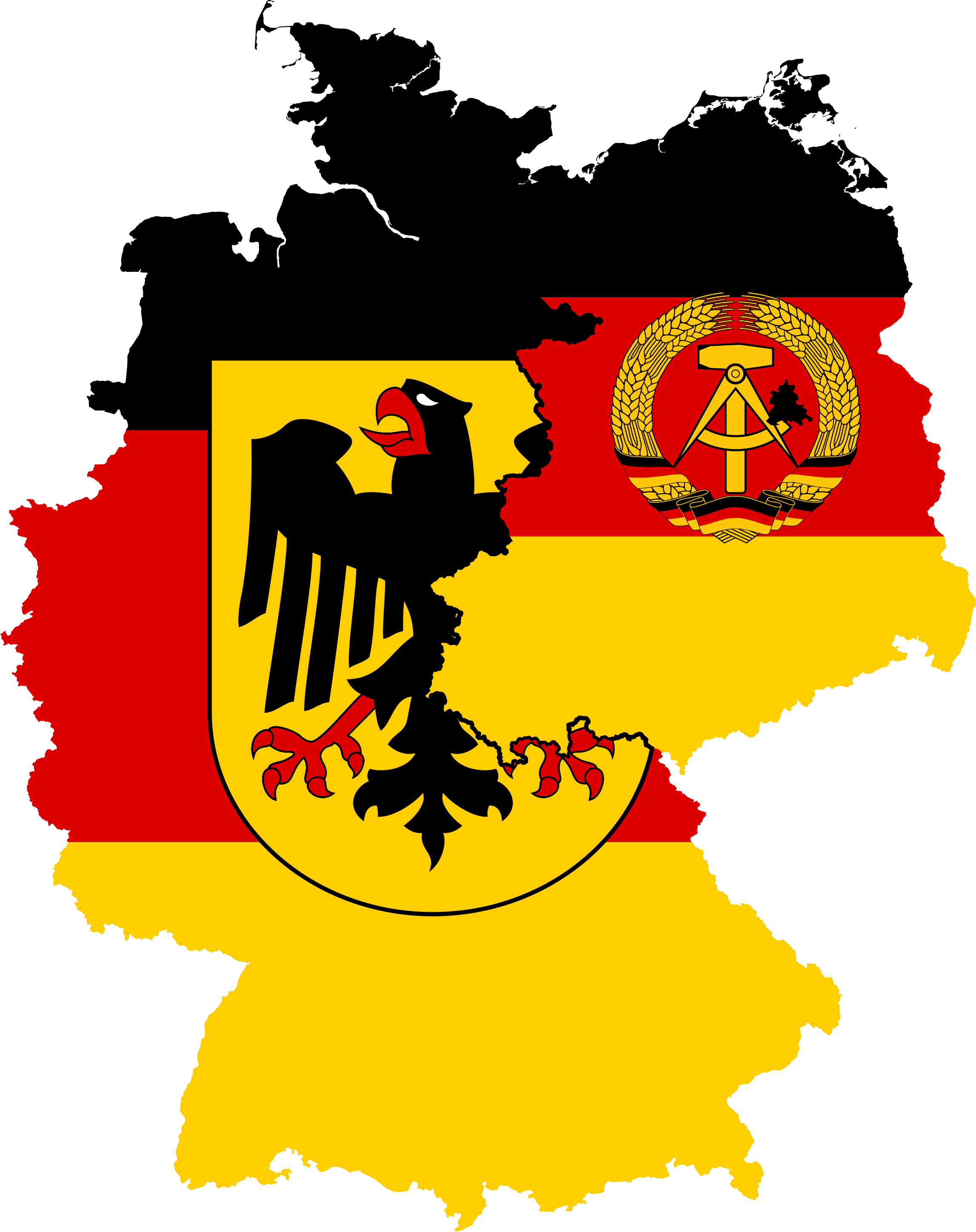 West and East Germany