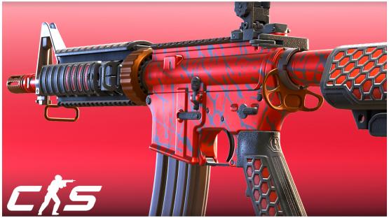 HEX - M4A4 RED