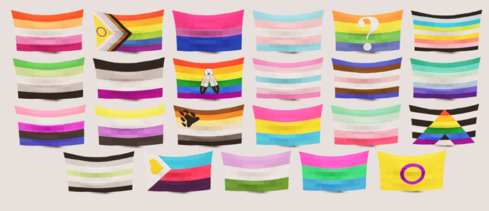 Pride flags