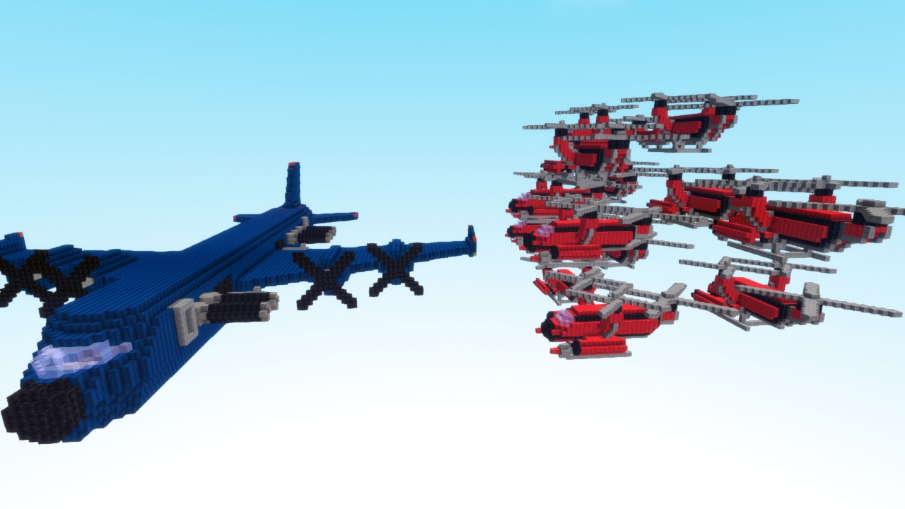 [TDM] Gunship vs Helis