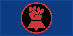 Crimson Fists Space Marine Chapter Flag (Warhammer 40K)