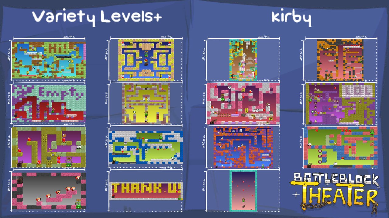Variety Levels+