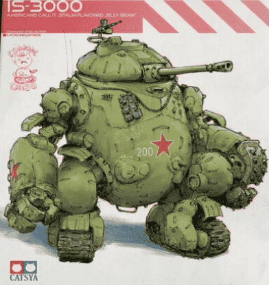 IS-3000 tankhead mech with vodka rocket version 1.0