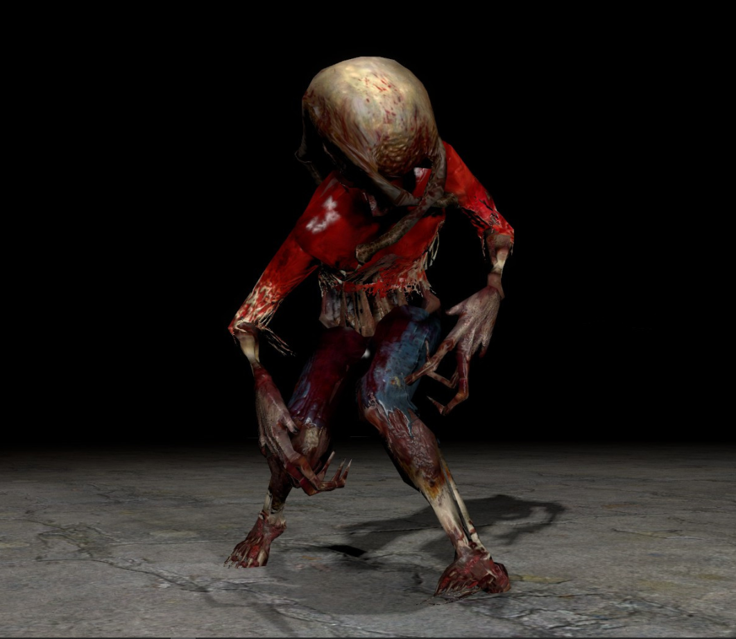 Clothed Fast Zombie (Refugee)