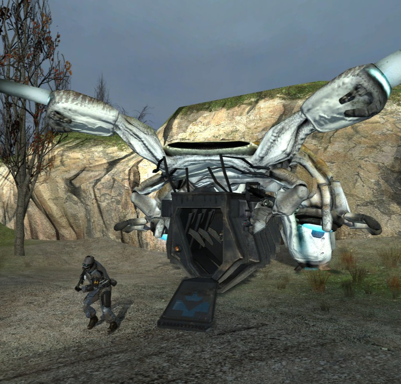 EZ2 Combine Dropship Container