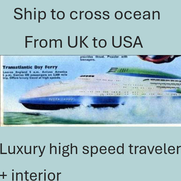 Best Trans-Atlantic Ferry - great journey experience + interior