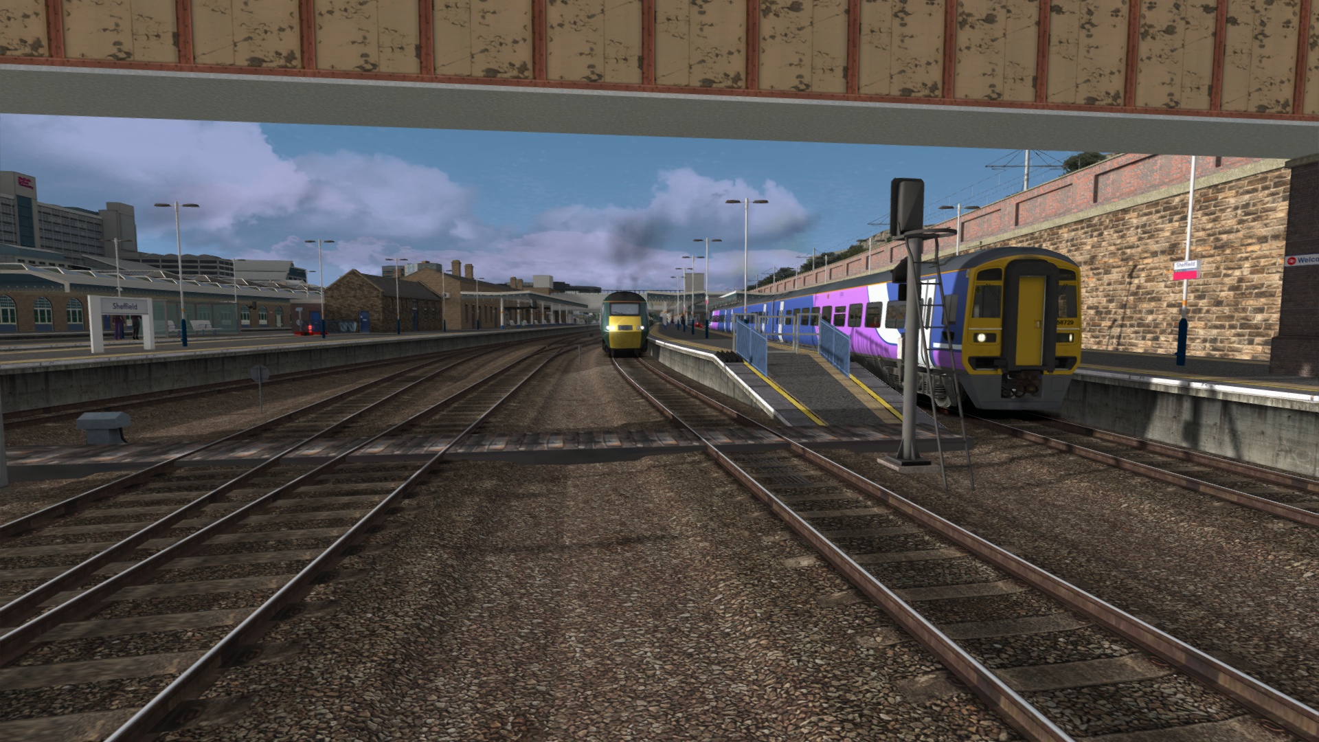 (JP 111) 1 A 43 Sheffield to London St Pancras (Pt 2) (Class 43 HST)