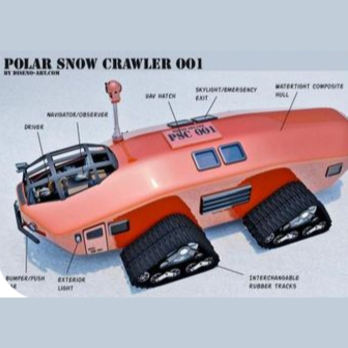 Best Antartic Snow Crawler + interior