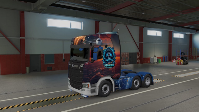 MegaBite Gaming Scania S (High Roof) Truck Skin