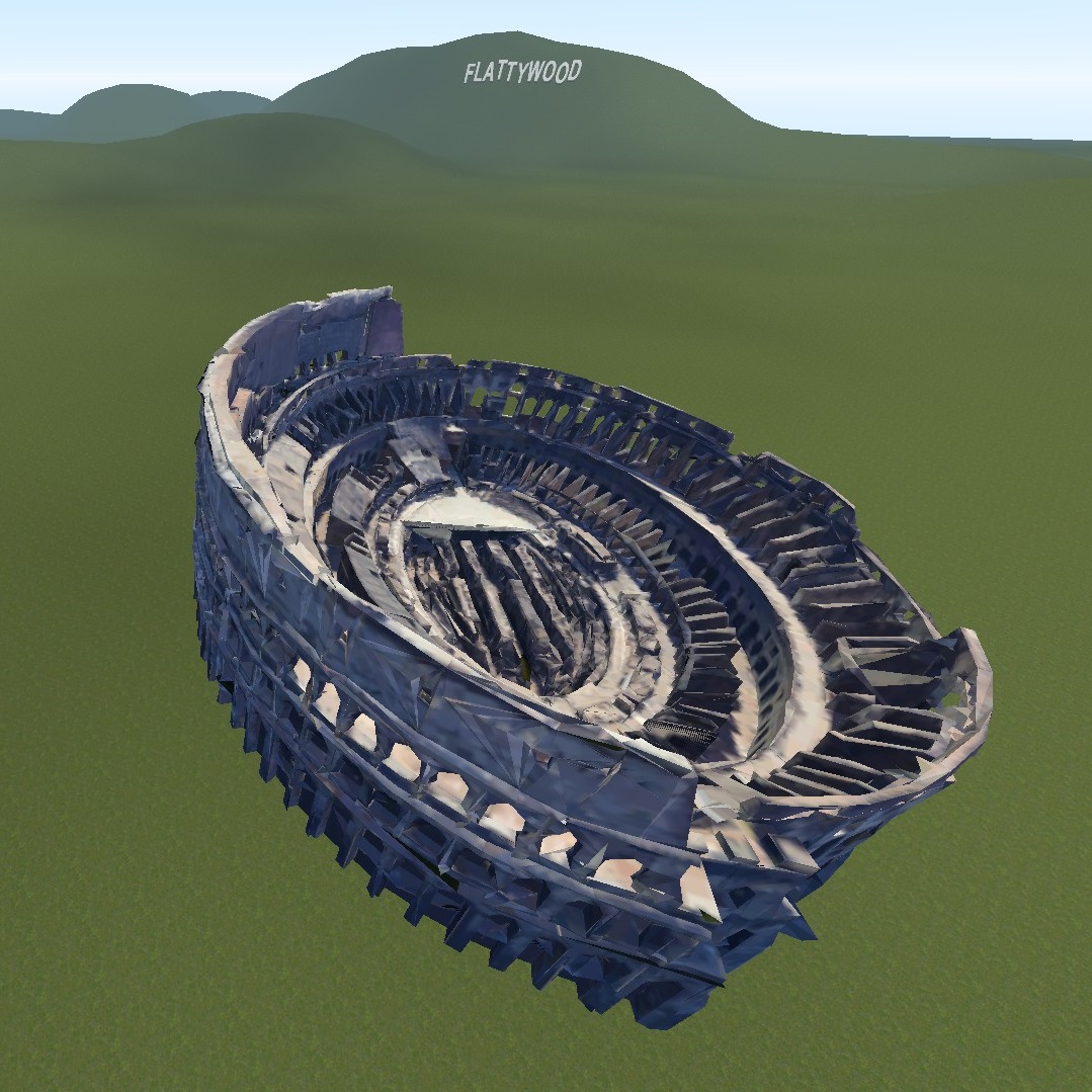 1:1 Roman Coliseum prop preview