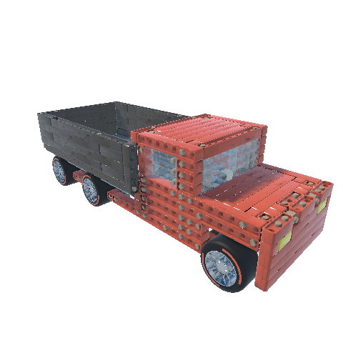 semi truck with fpv