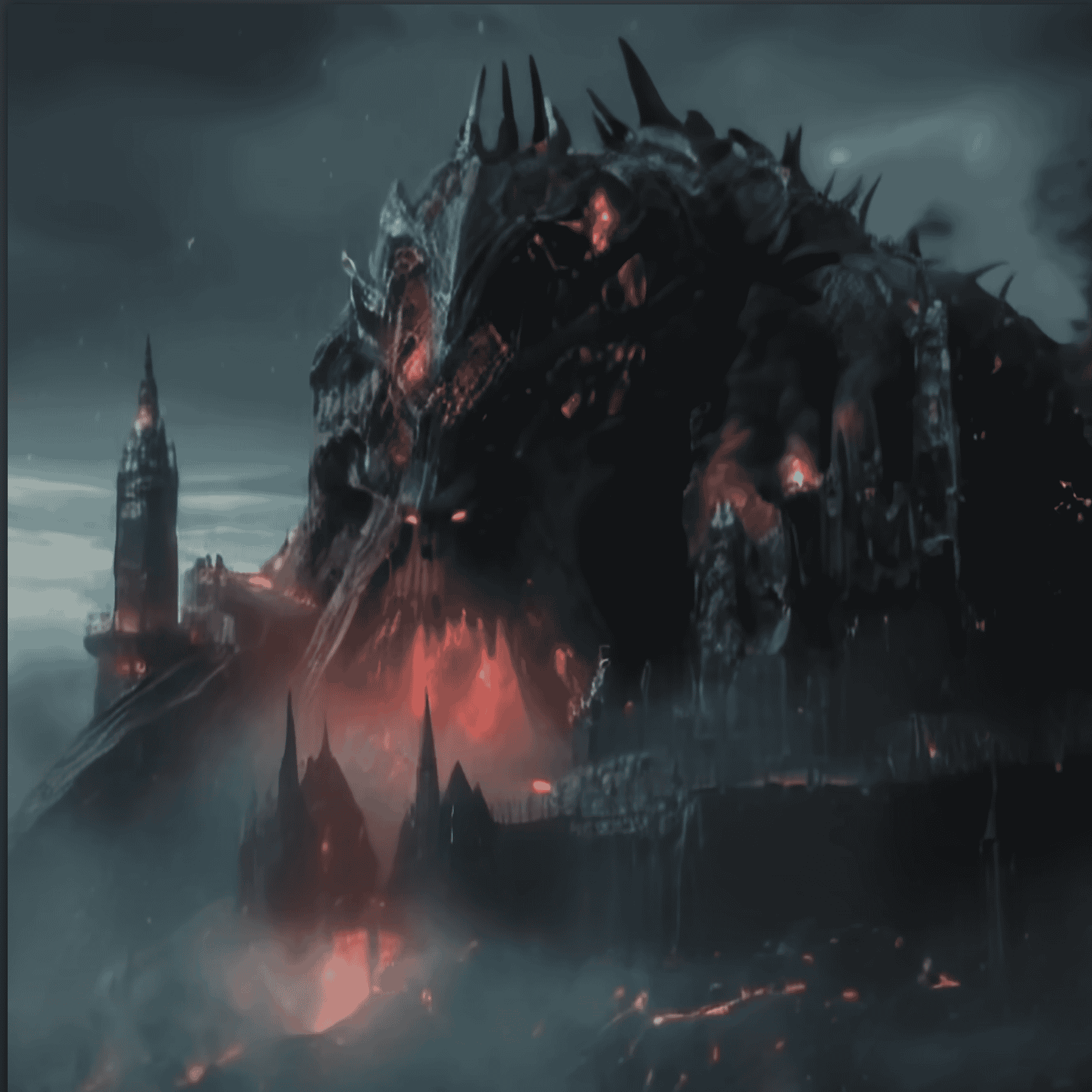 Best Dark Fortress Worm drivable with laser eye cannon + interior