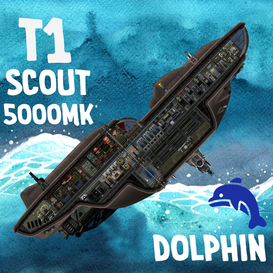 Dolphin – Barotrauma Mod