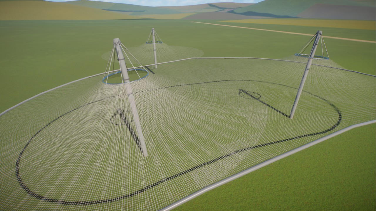 Small Mesh Dome Netting