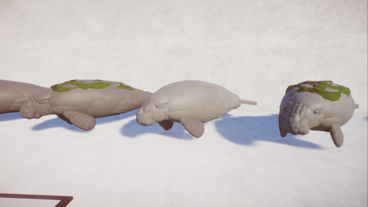 Manatees - CaptainCallum's Aquarium Props