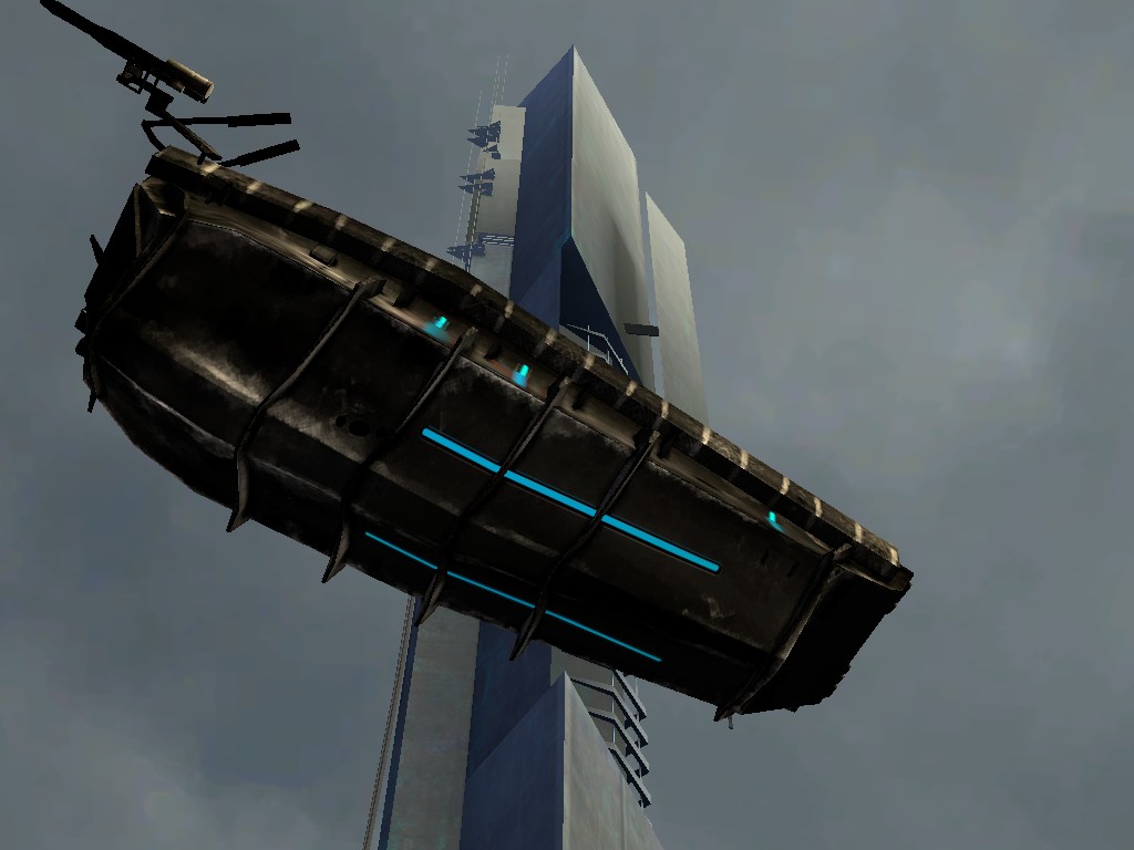 Beta Style Animated Dropship Container