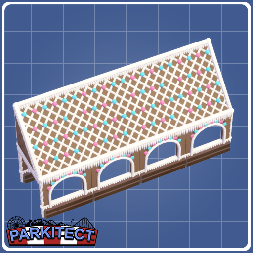 Gingerbread Walkway Cover 4x1